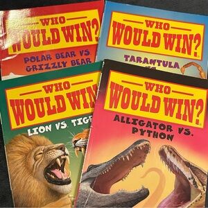 “Who Would Win?” Book Set